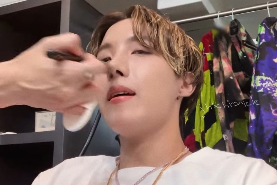 hair and makeup for cns  #제이홉  #JHOPE
