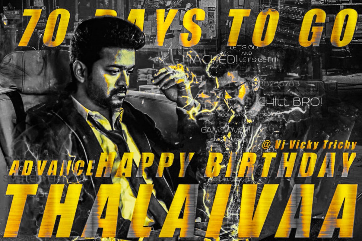 vj_trichy's tweet photo. #ThalapathyVijay #AdvanceHBD #VjVijayTrichy #RRStudioTrichy
#CMPulligo https://t.co/dD0c3G80bP
