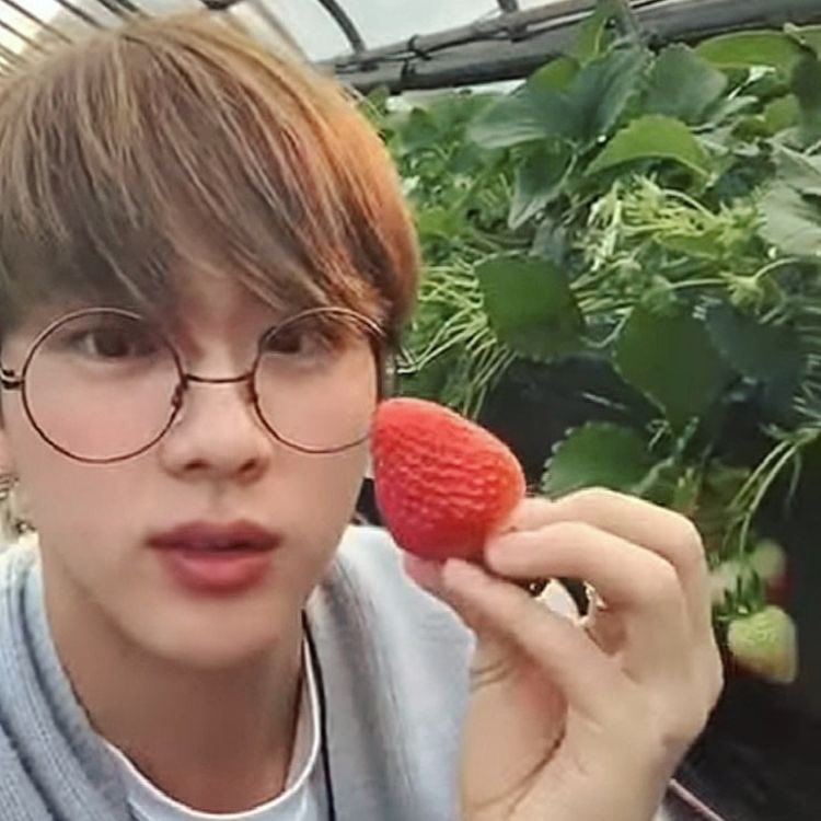 strawberry shortcake •ɞ•  #JIN  #SEOKJIN  #BTS    #방탄소년단    #진  @BTS_twt