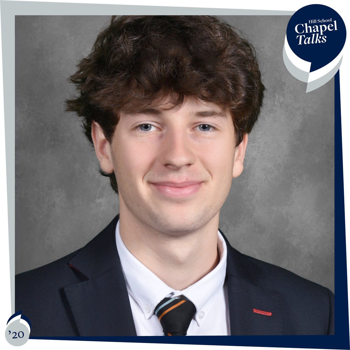 TheHillSchool's tweet photo. Stephen Giannikas '20 delivered an inspiring Chapel Talk "My Name Is Jonathan" about four stories from his father's life which reflect values of love, effort, respect and fun - qualities that have shaped Stephen into the man he is today. 🎙️Listen here https://t.co/ZU38sDGsyK https://t.co/oxUdJgpxUs