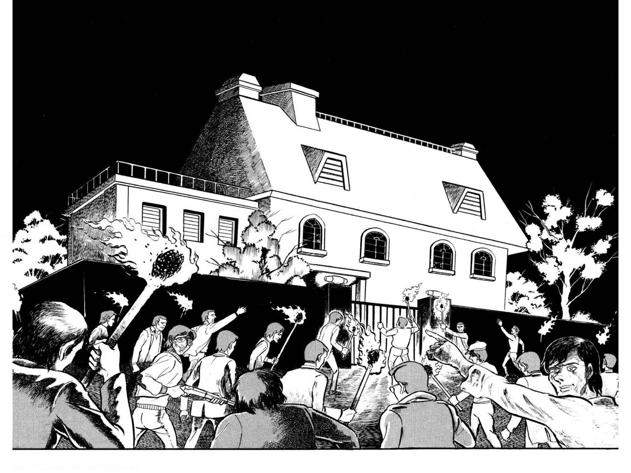 تويتر Shibaken Law على تويتر どう読んでもなぜ炎上したのかわからん有名人のツイートが大炎上したりしてて いよいよ デビルマンのクライマックスに出てくる群衆の心理状態に近づいて参りましたな 永井豪 電子書籍版 デビルマン 5巻 講談社 03年 P103 104