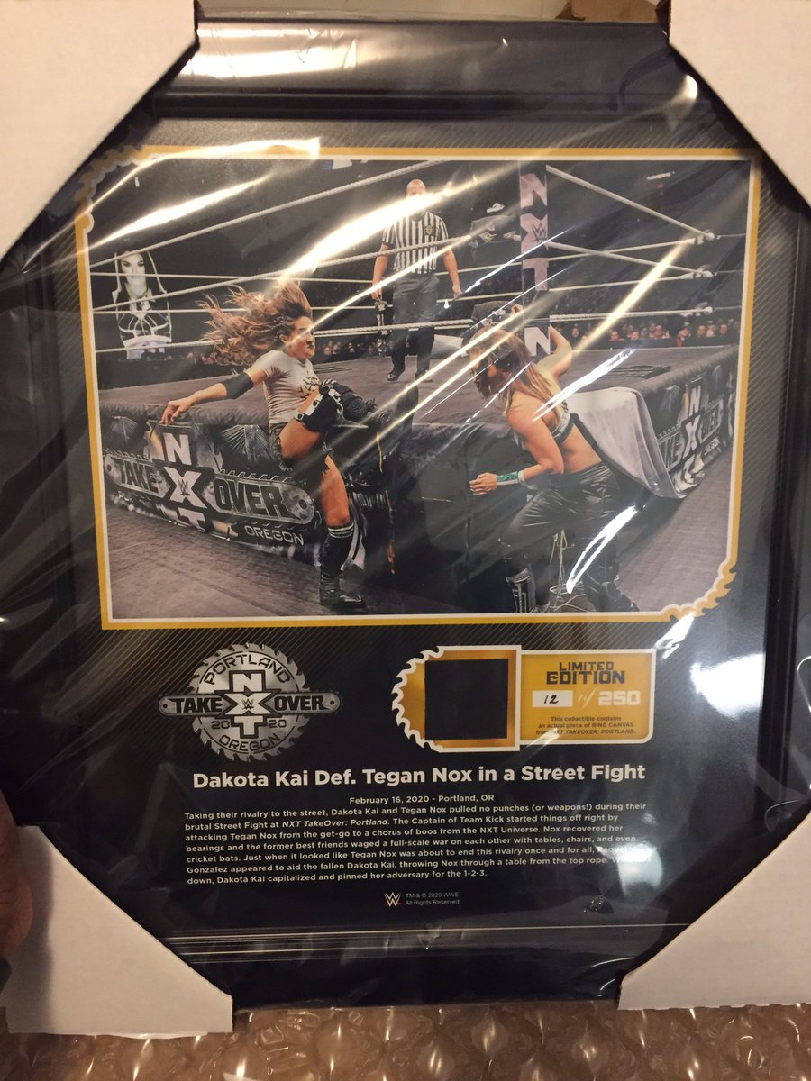ChivalrousArts's tweet photo. No better birthday gift I could give myself than of the captain🎁🎉⚡️✨ @DakotaKai_WWE #CaptainKota #NumberTwelve #CaptainMyCaptain https://t.co/uO1CEupXJf