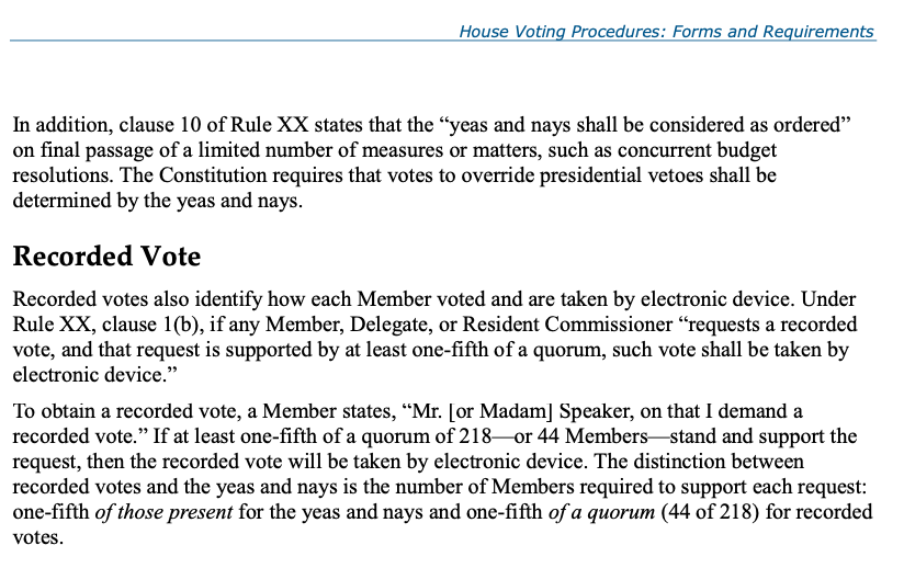 miserablelib's tweet photo. What exactly are the rules about a #VOICEVOTE vs #RECORDEDVOTE #StimulusPackage https://t.co/Nk5EWPPGsu @RepThomasMassie @AOC https://t.co/WFVVPTJJxs