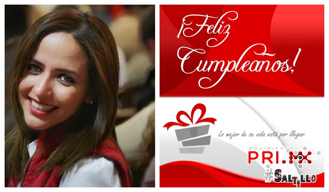 PRIMX_Saltillo's tweet photo. En este día tan especial para usted, el equipo de #PRIMxSaltillo se une a la celebración de su cumpleaños, deseándole lo mejor para este nuevo ciclo de vida ¡Felicidades Lic. @brendaglzfdz dirigente @PrimxTorreon ! https://t.co/zqLSHnRIlQ
