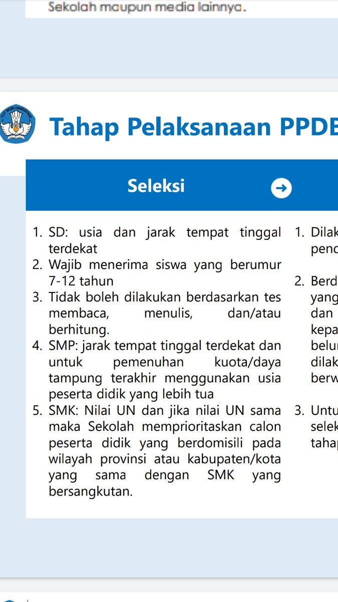 Mo nanya buat ini fakta atau hoax?.karena kl fakta di poin 4 itu fakta, kelar dunia pendidikan..gmn bs bikin aturan masuk SMP seleksi akhir yg LBH tua?.Kl dy prnh tdk naik kels berarti kan umur LBH,sedngkn yg akselerasi umur Krng <a href="/disdik_bandung/">Disdik Kota Bandung</a> , @Itjen_Kemdikbud <a href="/NadimMakarim/">nadim makarim</a>