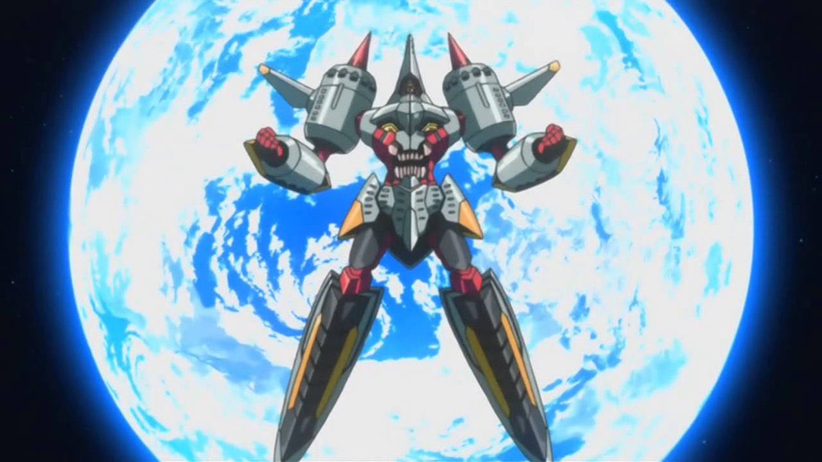 Kの 番 11 アークグレンラガン 天元突破グレンラガン Tf以外のロボも挙げよう グレンラガンのロボで一番好きなのがコレ 変形 名乗り口上が非常に熱い 因果も定めも突破して 命の叫びが銀河に響く T Co 8vtdtzpr Twitter