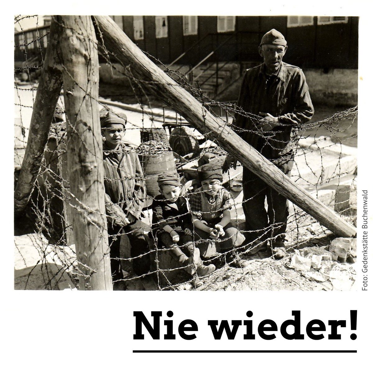 Vor 75 Jahren wurde das Konzentrationslager #Buchenwald durch die Amerikaner befreit. Auch wenn dieses Jahr keine Gedenkveranstaltung vor Ort stattfinden kann, wir erinnern uns. Und wir vergessen nicht: Faschismus, Rassismus &amp; Antisemitismus töten. #Niewieder
