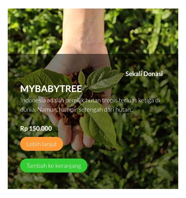 We& #39;re planning to plant 31 Baby Trees under the name of KANG DAESUNG for his 31st Birthday. The trees will be planted through WWF Indonesia.Donation Target : Rp. 4.650.000Period : April 11 - 22, 2020