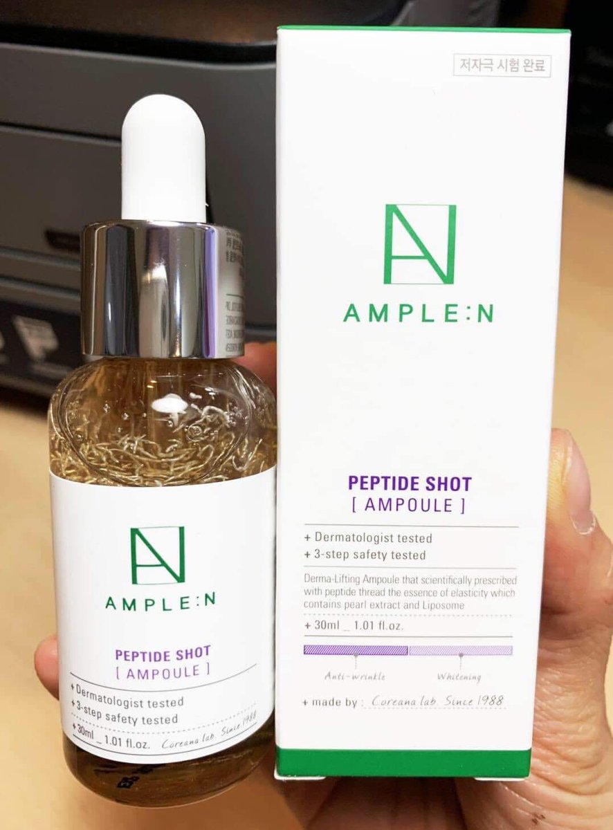 pxwSkincare's tweet photo. Coreana Ample:n Peptide Shot 30ml.
ราคา 280 บาท
ค่าส่ง 30/60
#พร้อมส่ง
ช่วยให้ผิวหน้าแข็งแรง เรียบเนียน รูขุมขนเล็กลง ทาก่อนนอนตื่นมาหน้าฉ่ำและฟูดีมาก
#aplen #สกินแคร์เกาหลี
#ใช้ดีบอกต่อ https://t.co/tpvPt0QRT9