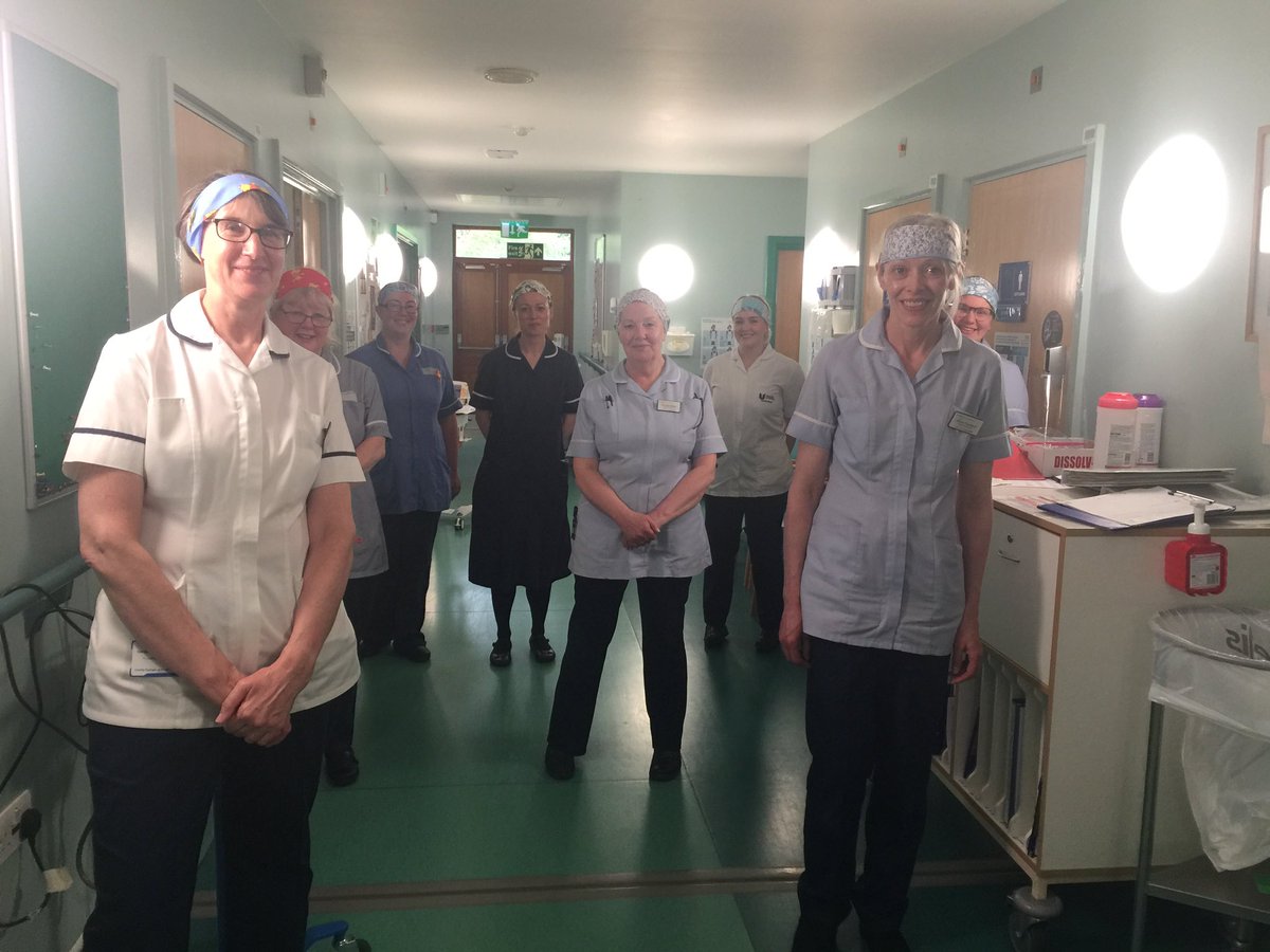 Sue Jacques (@sue_jacques) on Twitter photo Our fantastic team at Weardale Hospital sporting the latest must have hair bands. Kindly made by a generous local they protect the teams ears as face masks can be attached to them. Importantly they've given the staff a huge boost - they even gave one to me ! <a href="/CDDFTNHS/">County Durham and Darlington NHS Foundation Trust</a> Our fantastic team at Weardale Hospital sporting the latest must have hair bands. Kindly made by a generous local they protect the teams ears as face masks can be attached to them. Importantly they've given the staff a huge boost - they even gave one to me ! <a href="/CDDFTNHS/">County Durham and Darlington NHS Foundation Trust</a>