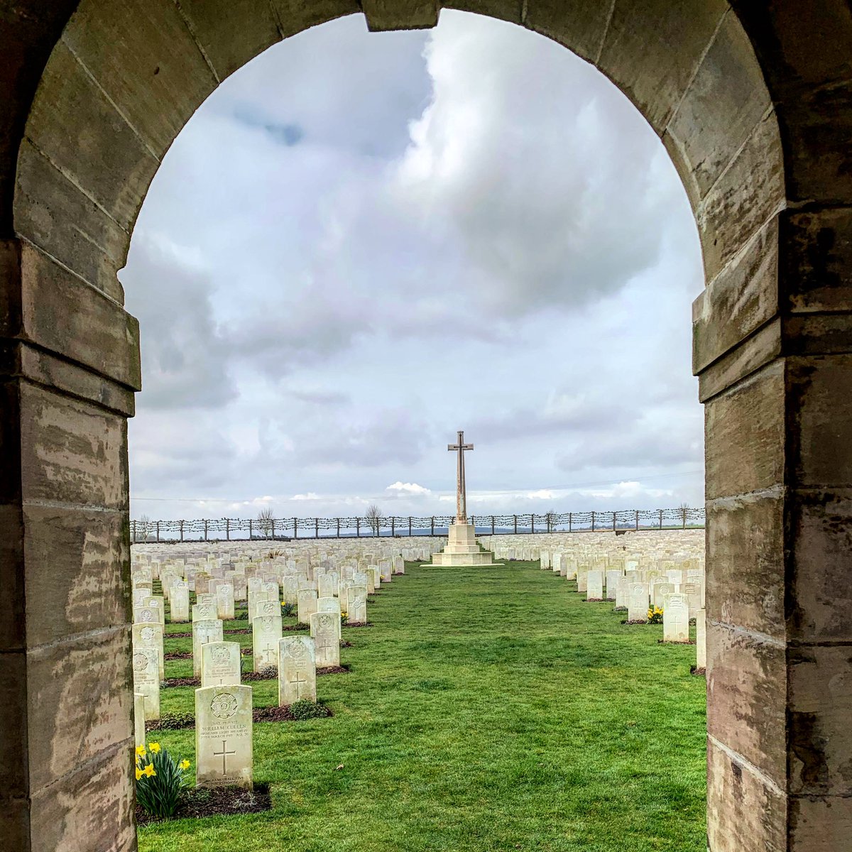 Today it is so peaceful to visit, but it utterly epitomises how sad the futility of war is; in just one generation, these very same battlefields would be fought over again with more fathers, brothers and sons never returning home to their loved ones...