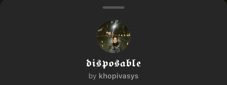 hepburnism2's tweet image. 9. disposable - khopivasys
last but not least, we have this filter.
aksen warna mirip filter kedua tapi ini lebih cerah aja, jadi ga terlalu gloomy and dark kesannya. mantul dipakein flash. klopun tempatnya gelap, pake filter ini masih keliatan cerah lol