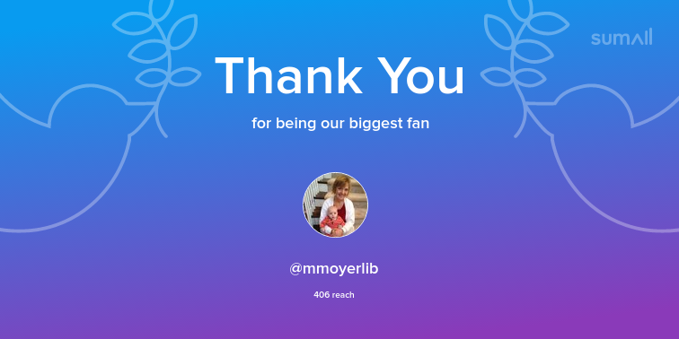 teacher077's tweet photo. Our biggest fans this week: mmoyerlib. Thank you! via https://t.co/2y7k7bHIUF https://t.co/1yM8I0ubEv