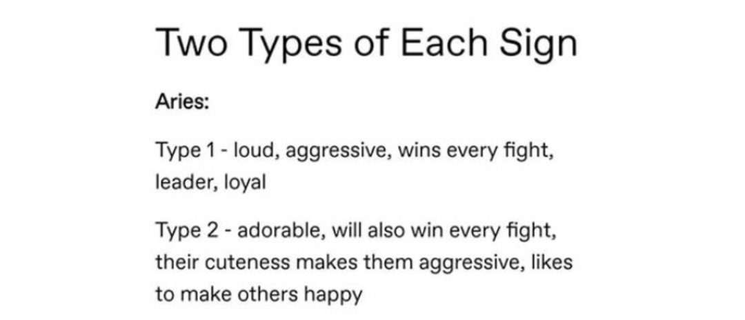 what type am i?
