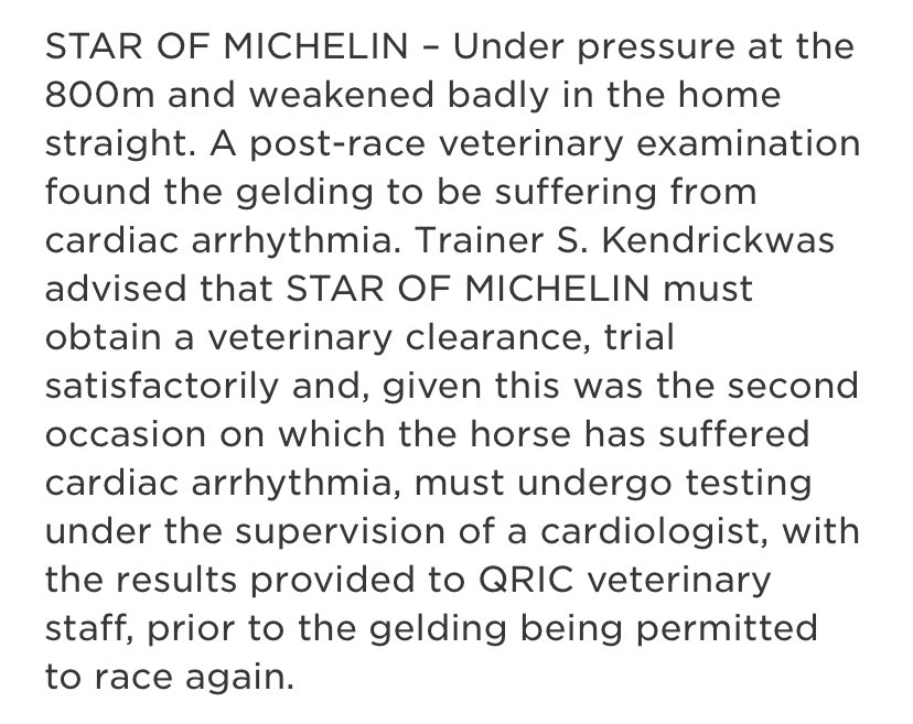 brissyraces's tweet photo. A few from the stewards report today
#lostatooth https://t.co/5k132XGeSn