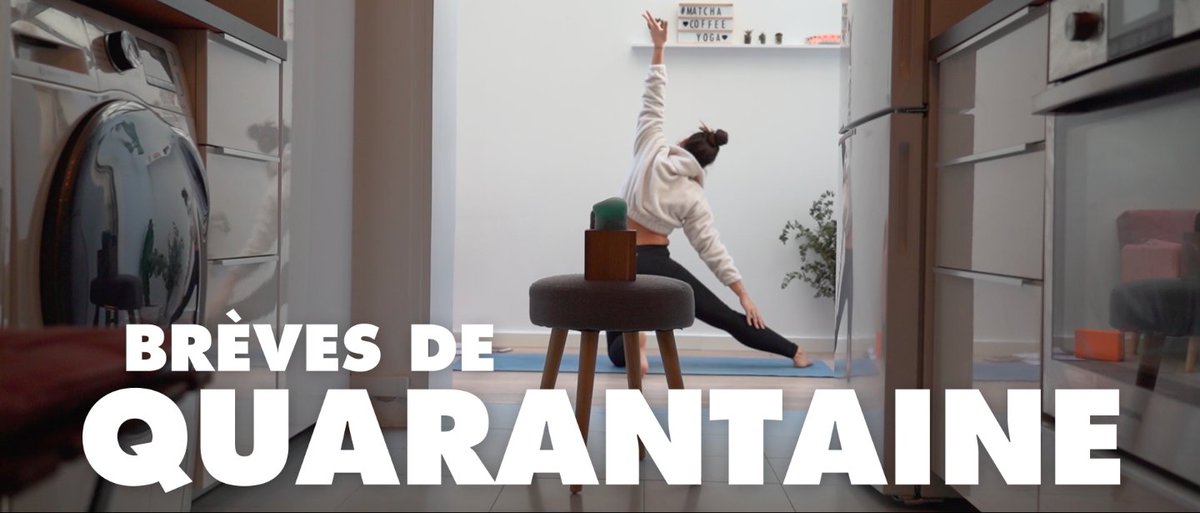 Depuis le début du confinement, Tatiana, prof de Yoga, donne ses cours depuis son salon... pour tenter d'égayer le quotidien de ses élèves. Son portrait : urlz.fr/cnyA urlz.fr/cnza
#ceuxquicontinuent #YogaDuringLockDown