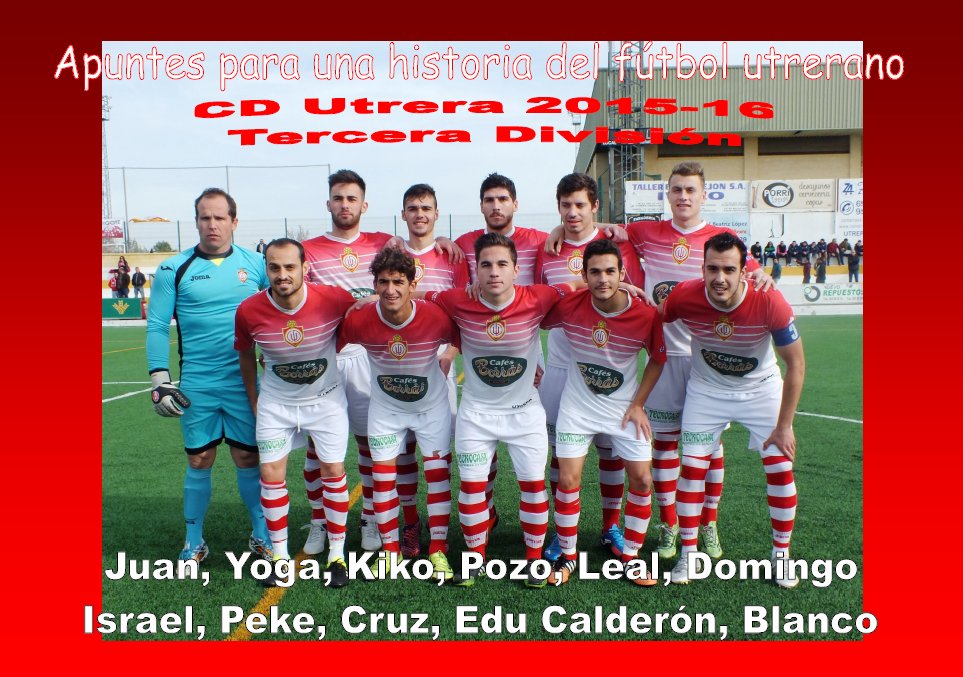 dxtutrera's tweet photo. Información sobre este sitio web
https://t.co/y1gpI8xlb3
Club Deportivo Utrera / Senior / 2015-16 (119) https://t.co/Ac5cTSTdfj