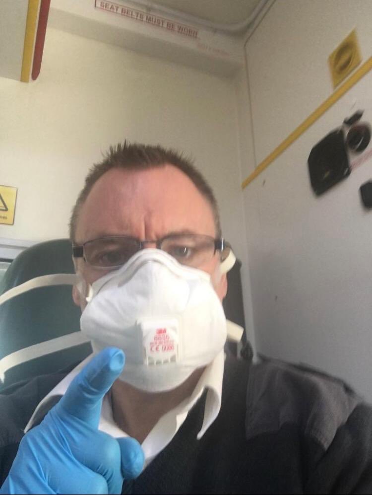 We are very proud of our own Mr Quinn who has been working very hard as a paramedic for the last few weeks. 👏🌈#aboveandbeyond #NHSheroes #stayathome4NHS #stayathome4mrquinn #staysafe