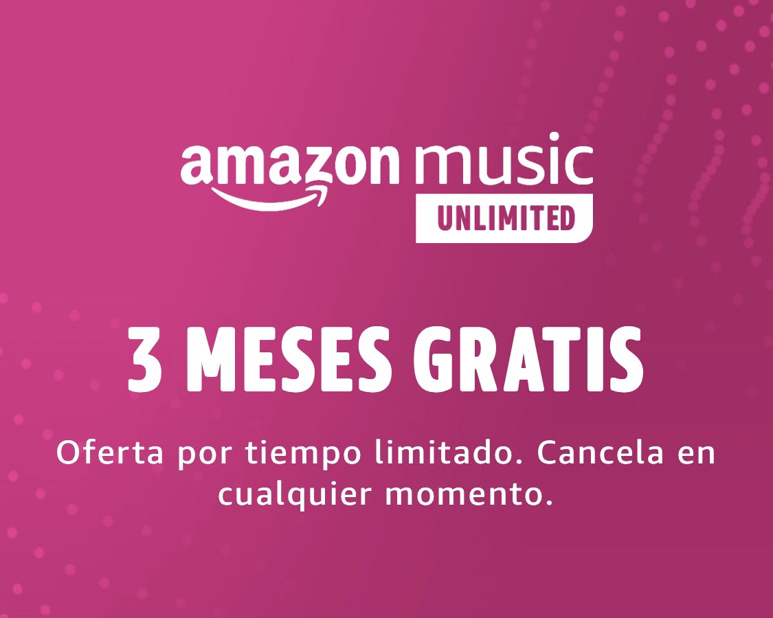 amazon music gratis 3 meses