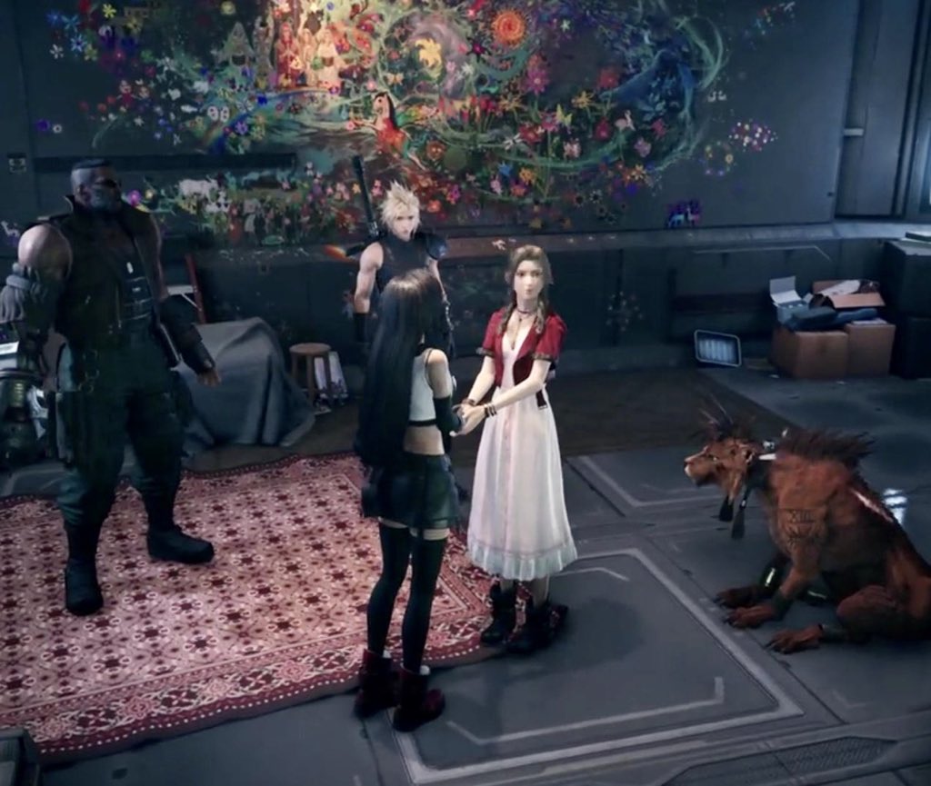 They expect me to think differently after this scene? Absolutely not   #ff7rspoilers
