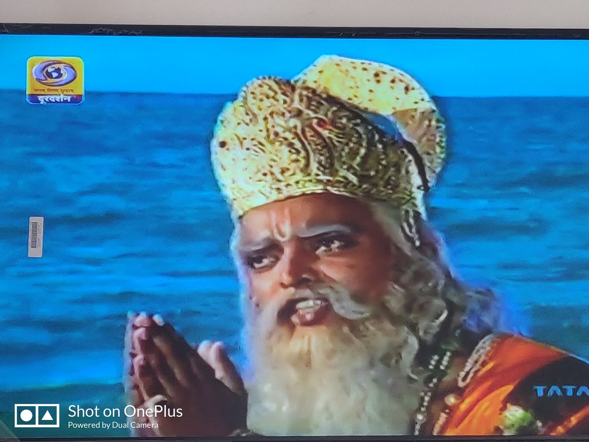 Ms_Mercurial's tweet photo. Highest paid actor of the show! 😌🙏🏻 #HeroNo1 #Ramayan https://t.co/a8slgVShSS