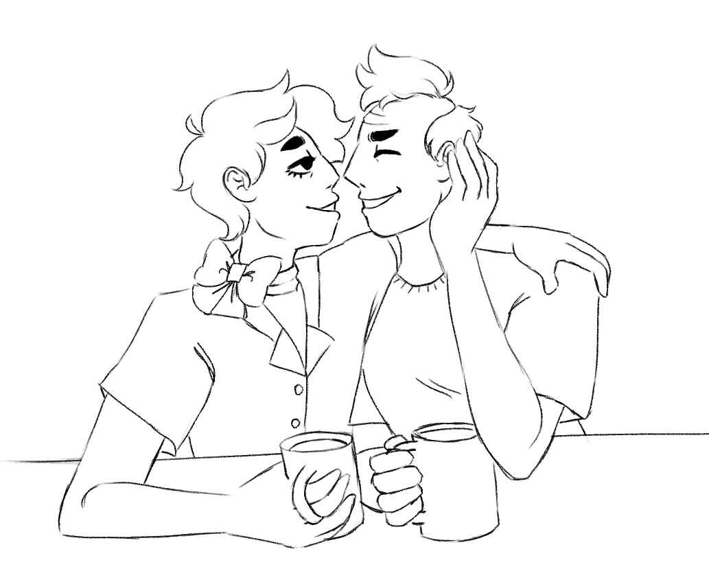 LOVEWISHS's tweet photo. dewmie commissions for @roslyntheface ! โก #StevenUniverse #StevenUniverseFuture #jamiethemailman #billdewey https://t.co/zT59xEuu7M