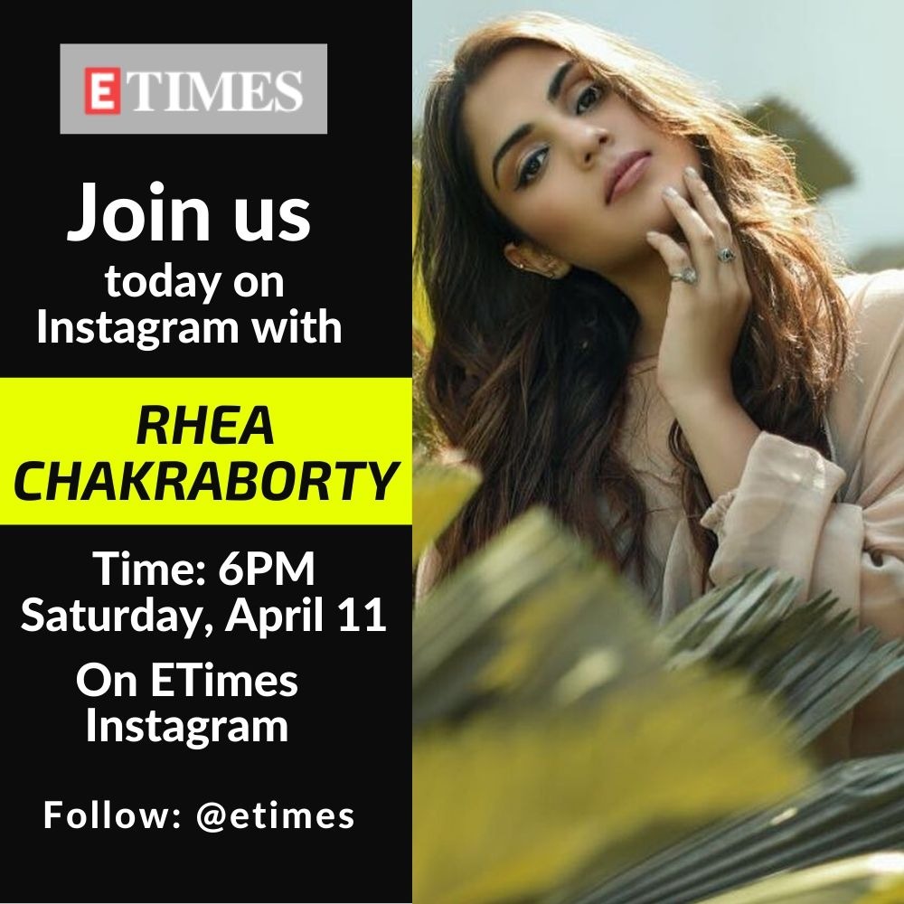 Hey everyone, we'll be going LIVE with @Tweet2Rhea Today at 6 PM. Follow us on our Instagram handle for the latest updates