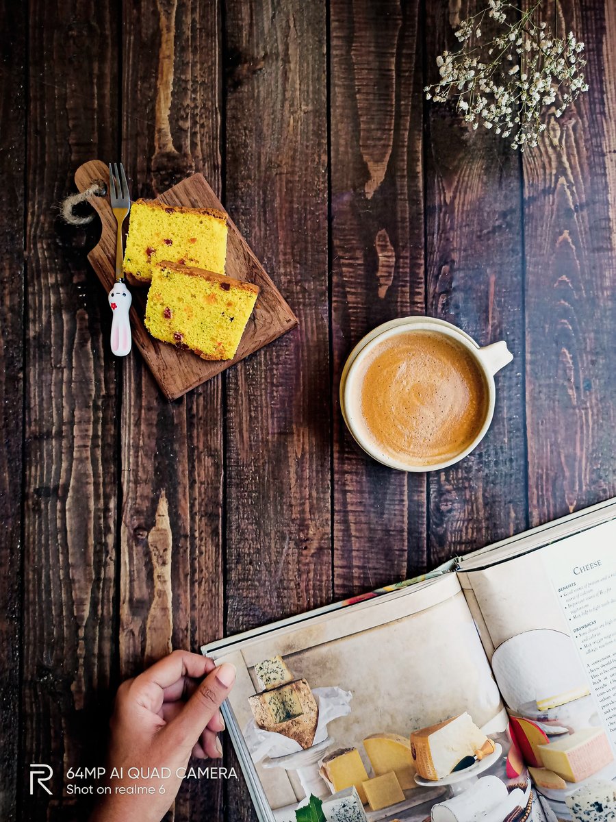 realmeIndia's tweet photo. Always surround yourself with good books and strong coffee.
This is your chance to get #CloseToGrub and #CreateAtHome exquisite shots of food and drinks. Share them with us to get featured on our official handle. 
#shotonrealme by Sameerra Anandhan https://t.co/2PVrPNSDHh