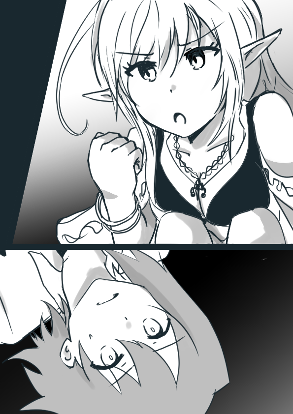 小説挿絵 illustration 