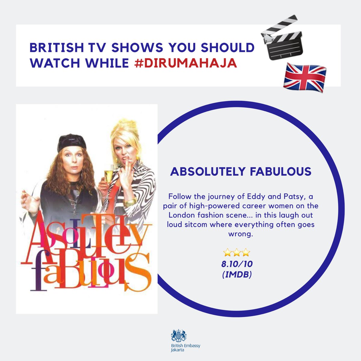 4. Absolutely Fabulous ‍