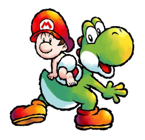 look at this yoshi: great energy, wonderful shaky lines, good with kids