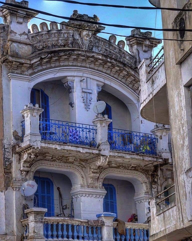 North: Tunis and its surroundingsThe french colonial art Nouveau archiecture of Tunis.Also found in la Marsa.