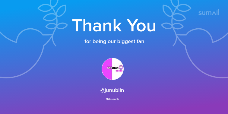CMD_2005's tweet photo. Our biggest fans this week: junubiin. Thank you! via https://t.co/EehbI6AjGO https://t.co/6DauxHzfPI
