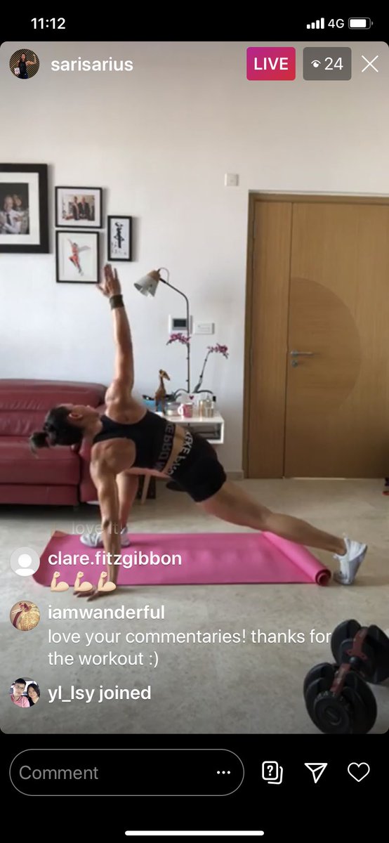 SariusPerform's tweet photo. Completed a 30 mins strength workout on IGLive today. First time for me. Loved it!
Instagram account @sarisarius
TeamNike #YouCantStopUs #NikeTrainingClub #CommunityWorkout https://t.co/A3US5nDTaL
