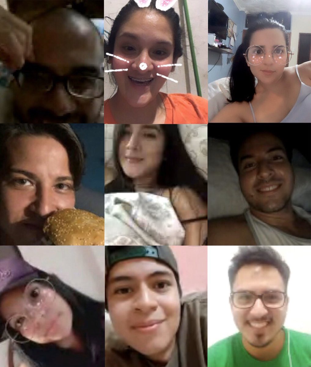 stephakit's tweet photo. Mis viernes desde hace 4 semanas ya 🙂 @betoc90 @psanchezhidalgo @augusto9011 @HeidySojos @ricardo_xvv @sevlinda_parada jairo e irina #cuarentesma #losami https://t.co/T9NAmM6pIP
