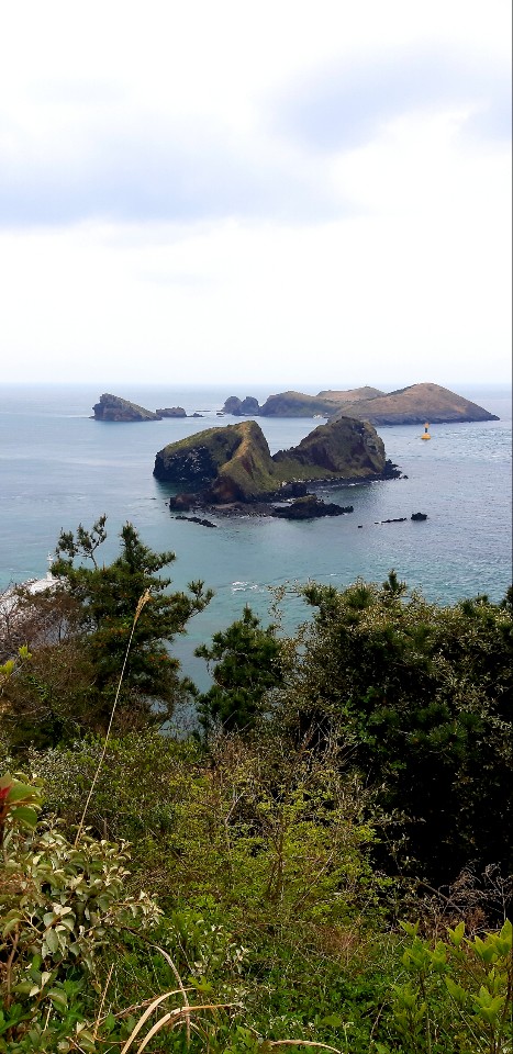 당산봉에서 차귀도를 보다.