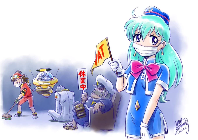 宇宙旅行はYAT安心!できるまでお休みだぜ! 