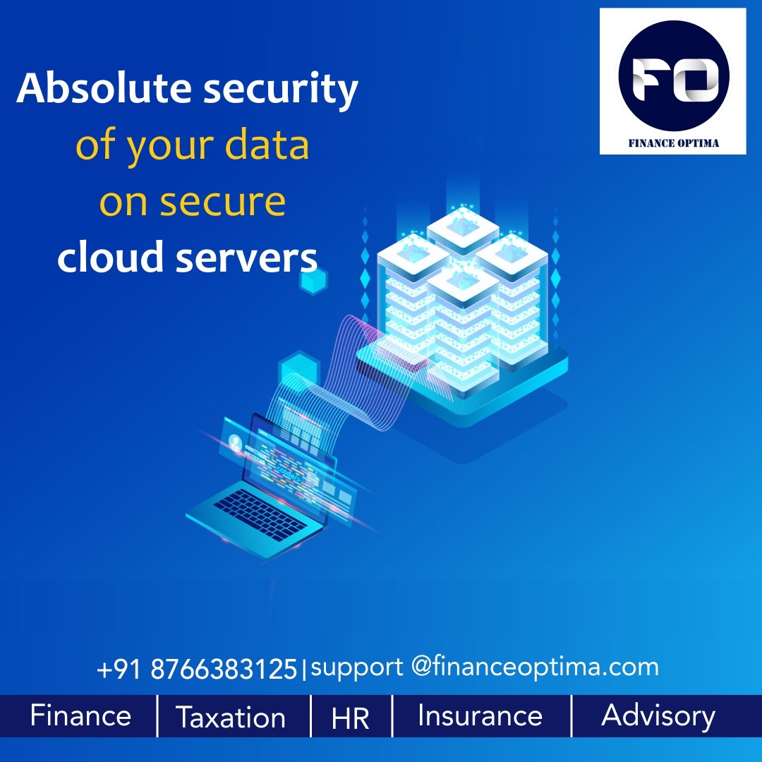 FinanceOptima's tweet photo. Absolute security of your data on secure clooud servers
Contact Us: +91 8766383125
https://t.co/PFjJZmE3Mu

#Services #finance #taxation #Hr #insursnce #incometax #cpa #audit #advisory #startups #Gst #accountservice
#financialadvisor #sme #msme #funding #export #import https://t.co/thAXiynuoN