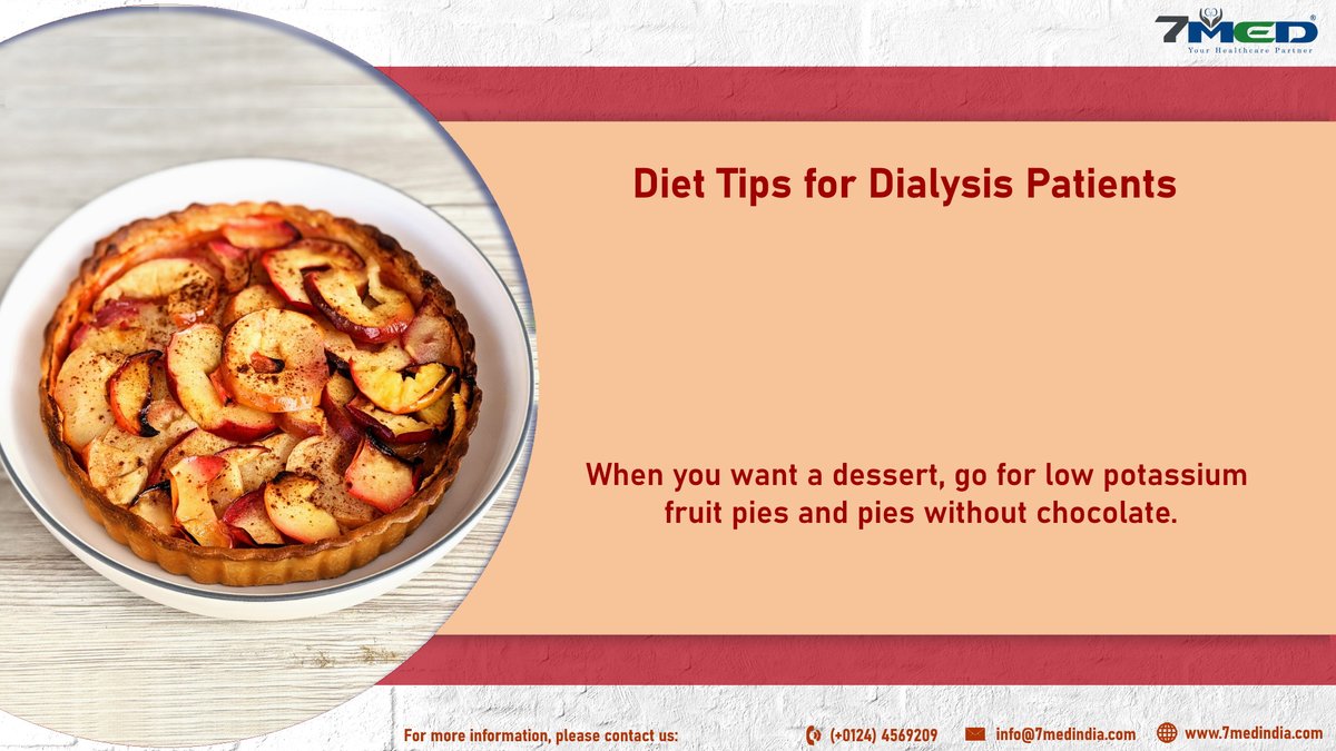 7medIndia's tweet photo. Avoid high potassium desserts like chocolates & peanut butter.
#7Med #7MedIndia #FIDNEY #Diet #HealthyDiet #DietTips #DialysisDietTips #Health #PartnerInHealth #Nephrology #Hemodialysis #DialysisPatientCareProgram #DPCP #StayFitFeelGood
Img Source: Ally P @Unsplash https://t.co/F2G8g0vXbt