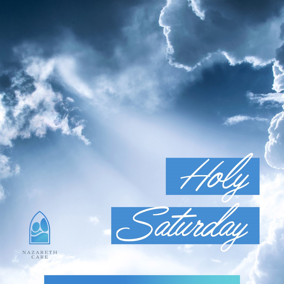 NazarethCareAFR's tweet photo. May Your Faith in God bring Peace, Hope and Love to your Heart and Everlasting Joy to your Soul. May the Blessings of the Lord shine upon you this Holy day and always. 

Many wishes from Nazareth Care African Region. https://t.co/J2aepk7us0