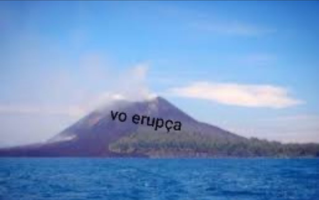 brasileironato_'s tweet photo. “2020 não tem como piorar”

Vulcão Krakatoa: https://t.co/bdMTfSDsep