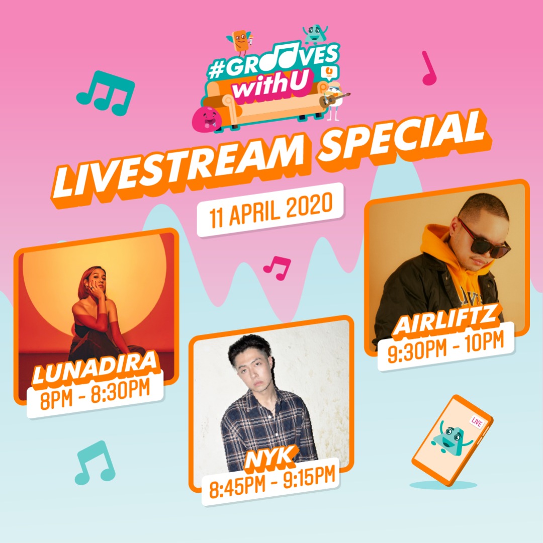 AirLiftz's tweet photo. me @luna_dira and @murakamislave will be up tonight on with @umobile bringing the #GrooveswithU at #HomewithU my set is at 930pm so come thru and watch 🧡 https://t.co/nOsHpC5BEd