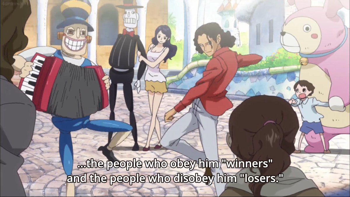 Forgot how much of a dark place dressrosa was...doflamingo rlly fcked them up