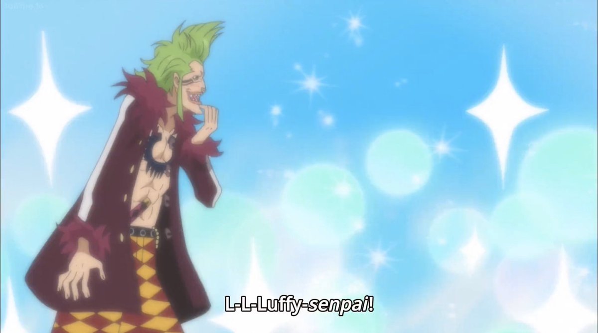 HE IMAGINED LUFFY AS A SHOUJO CHARACTER IM DONE