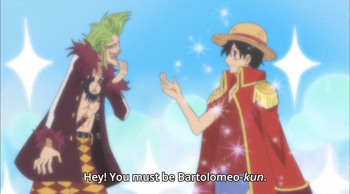 HE IMAGINED LUFFY AS A SHOUJO CHARACTER IM DONE