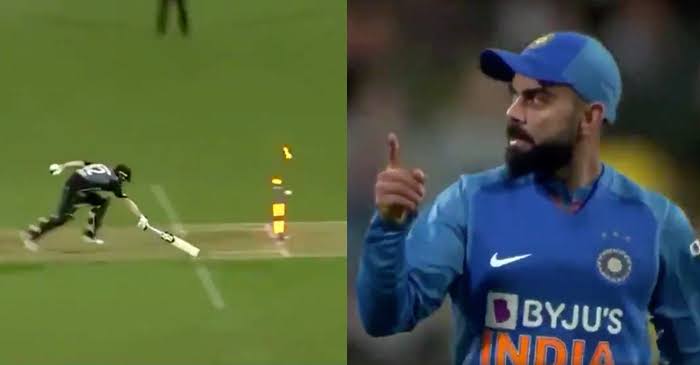 [2/10]Oo you kidding me....this is one of the most amazing pieces of relay Cricket you have ever seen ...This is Kohli absolutely stunning.