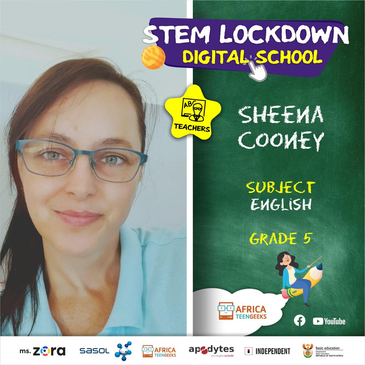 Thank you grade 5s for joining us last week for English FAL. I look forward to seeing you all again from Tuesday to Friday, the 14th to 17th of April. You guys are awesome 👌 #lockdowneschool #Stemchampions 
<a href="/africateengeek1/">africateengeekszim</a> <a href="/Shinkydink1/">Shinkydink</a>