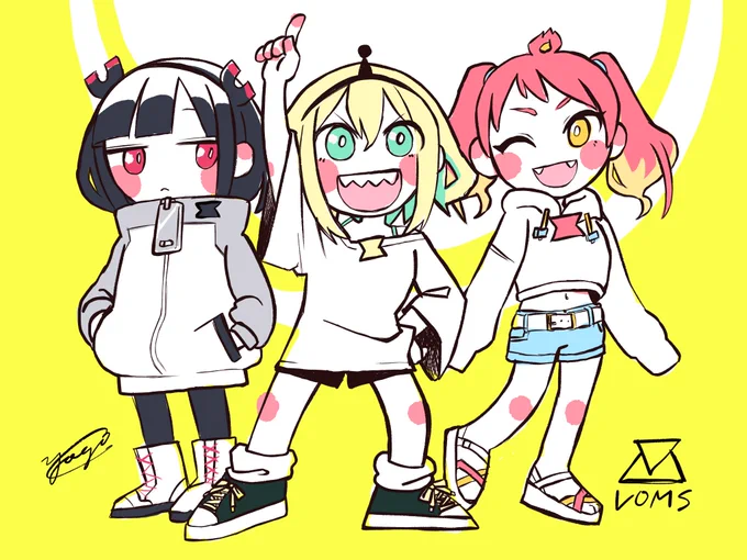 頭のなにがしかがなくなるとすぐしぬひとたち
#Pikart #トモシ画 #磁っとみて 