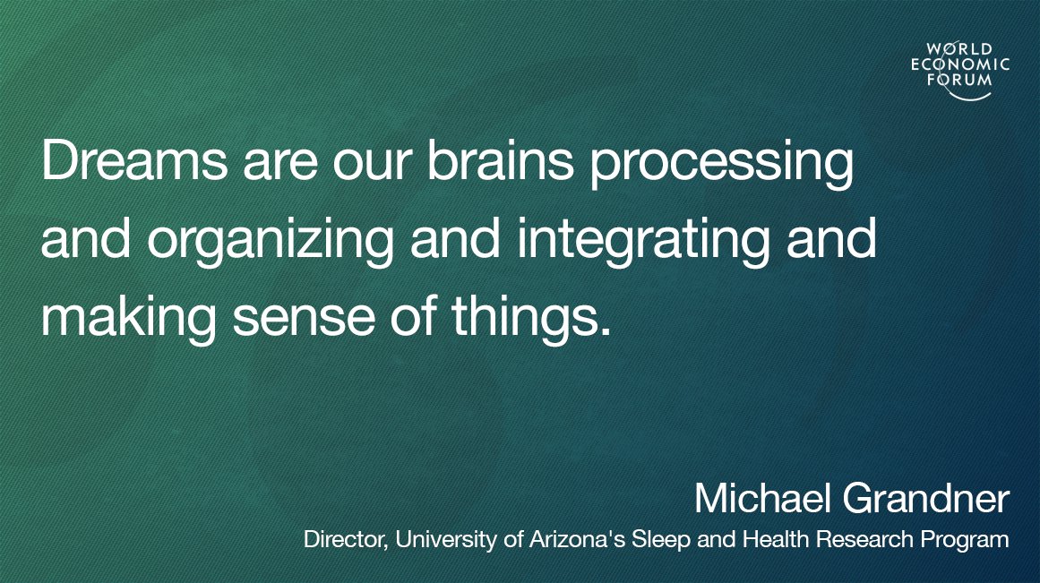 wef's tweet photo. A sleep expert explains why you're having such vivid dreams during the coronavirus pandemic https://t.co/kun6SuB01c #coronavirus https://t.co/4yi60Q8RYg
