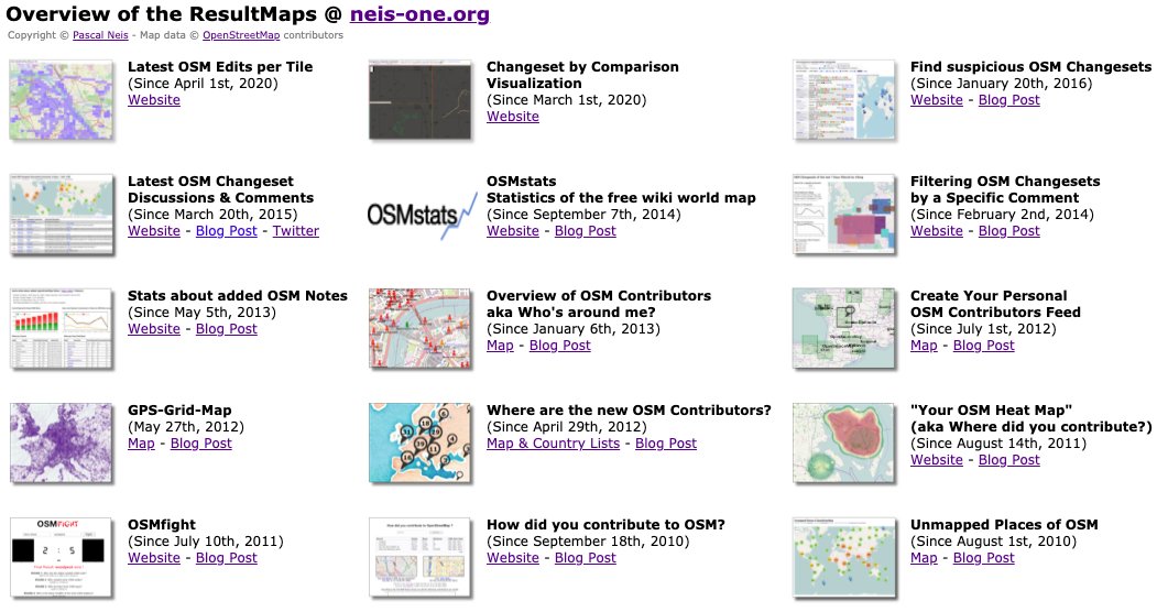 pascal_n's tweet photo. Added my latest utilities to the #overview of offered #OpenStreetMap services or maps. Also removed some pages which are no longer supported. #ResultMaps #Enjoy 👉 https://t.co/3B3A7mgDIz https://t.co/D8FpEKx02i